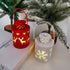 Christmas Candle Lights LED Small Lanterns Wind Lights Electronic Candles Nordic Style Creative Holiday Decoration