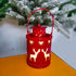 Christmas Candle Lights LED Small Lanterns Wind Lights Electronic Candles Nordic Style Creative Holiday Decoration