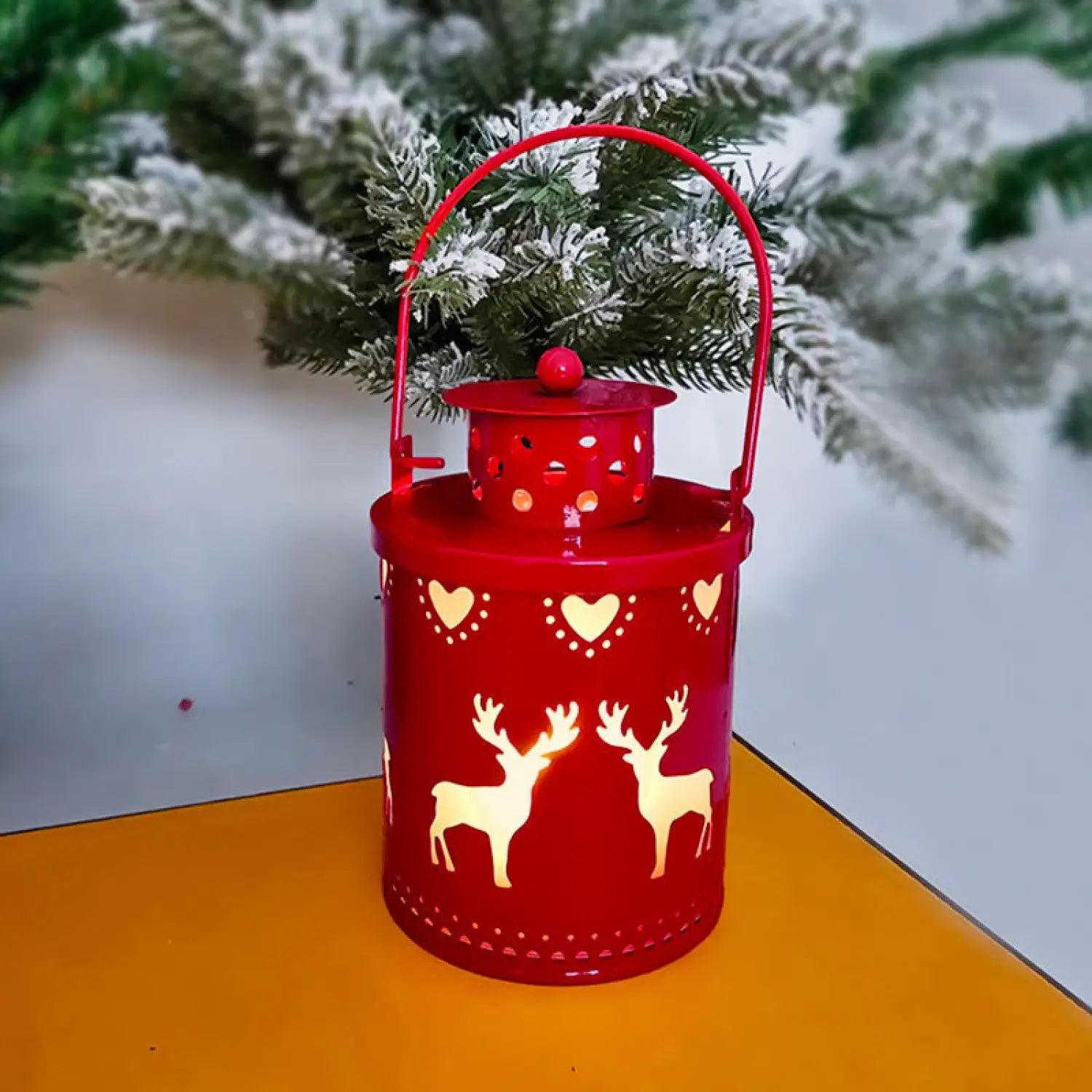 Christmas Candle Lights LED Small Lanterns Wind Lights Electronic Candles Nordic Style Creative Holiday Decoration