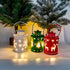 Christmas Candle Lights LED Small Lanterns Wind Lights Electronic Candles Nordic Style Creative Holiday Decoration