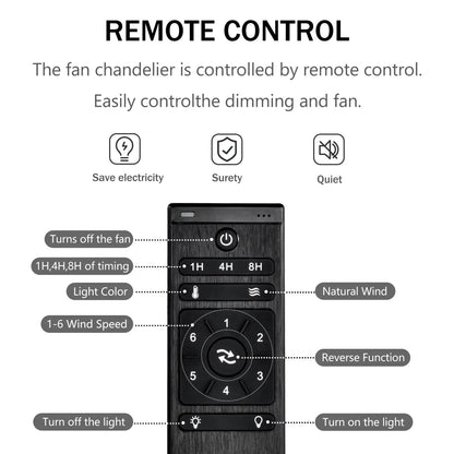 Dia 26.8 Inch Chandelier Ceiling Fan,Crystal Shade Ceiling Fan With Remote Control,3 ABS Blade 4 light No Include Bulb