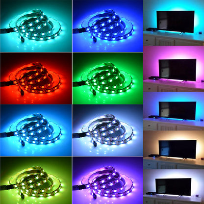 RGB 5V Background Light Strip with Remote Control