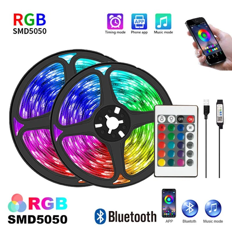 RGB 5V Background Light Strip with Remote Control