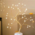 Decorative Bedroom Tree Lights with LED Copper Wire Design - Light Fixture