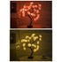 Decorative Flower Lamp with Soft Warm Light for Home Interiors - 2PC PB 1 Black Yellow - Table Lamps