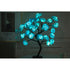Decorative Flower Lamp with Soft Warm Light for Home Interiors - Blue Black - Table Lamps