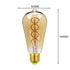 Led Bulbs Vintage Light Bulb G125 Stone Big Globe Bulb 4W Dimmable 220V 110V Led Filament Decorative Edison Bulb - ST64