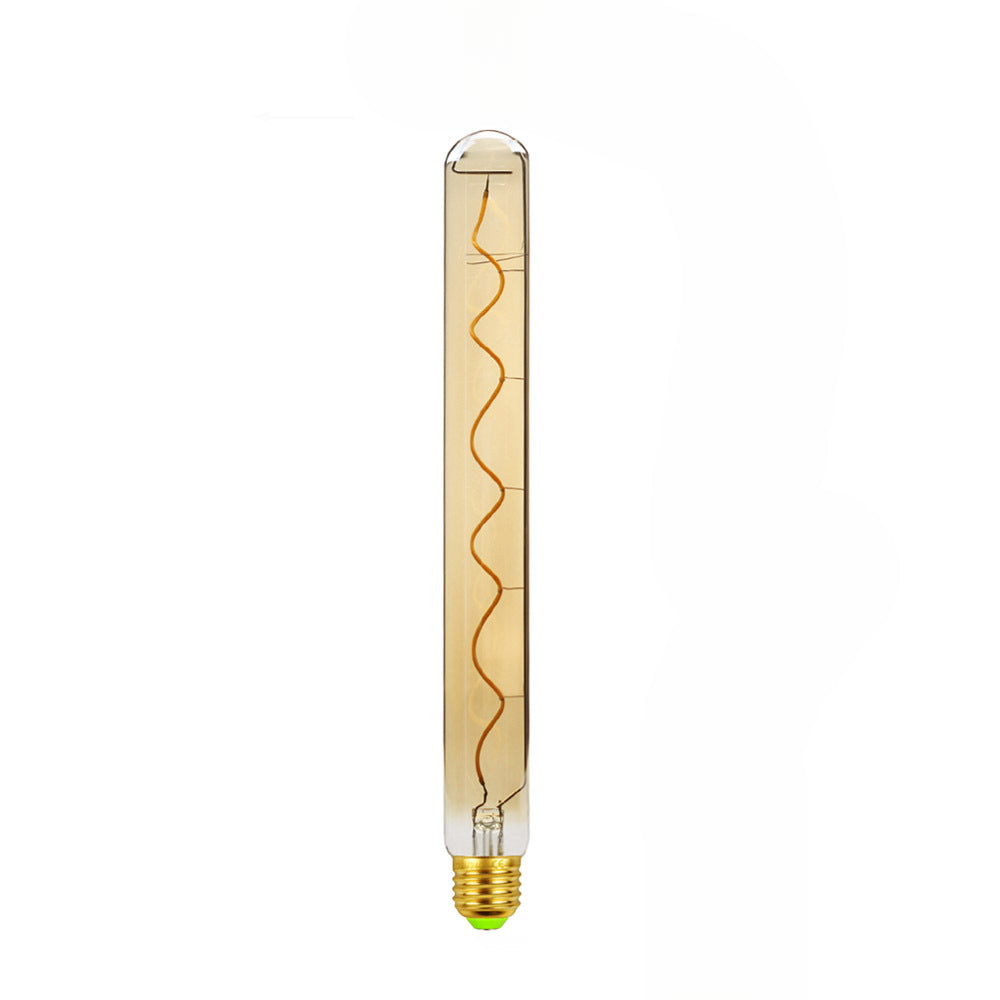Decorative G125 Edison Bulb for Home Lighting with Dimmable LED Bulbs - T300 single spiral gold / 110V - 12V Hanging