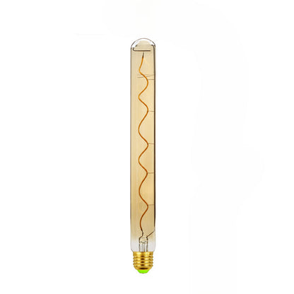 Decorative G125 Edison Bulb for Home Lighting with Dimmable LED Bulbs - T300 single spiral gold / 110V - 12V Hanging