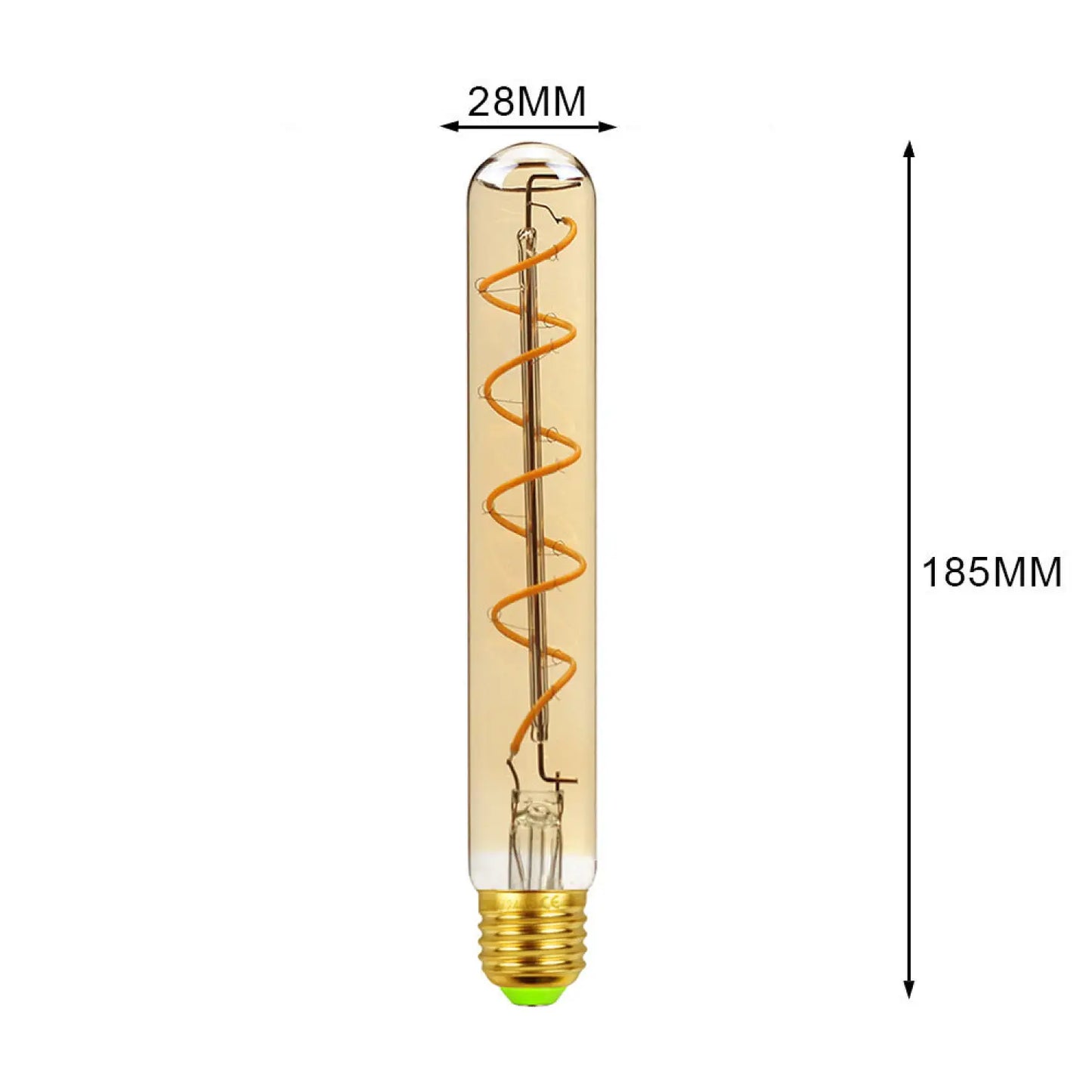 Led Bulbs Vintage Light Bulb G125 Stone Big Globe Bulb 4W Dimmable 220V 110V Led Filament Decorative Edison Bulb