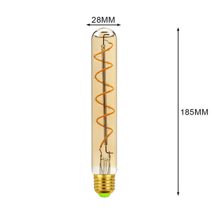 Led Bulbs Vintage Light Bulb G125 Stone Big Globe Bulb 4W Dimmable 220V 110V Led Filament Decorative Edison Bulb