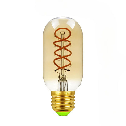 Decorative G125 Edison Bulb for Home Lighting with Dimmable LED Bulbs - T45 golden double helix / 110V - 12V Hanging