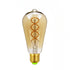 Decorative G125 Edison Bulb for Home Lighting with Dimmable LED Bulbs - ST64 golden double helix / 110V - 12V Hanging