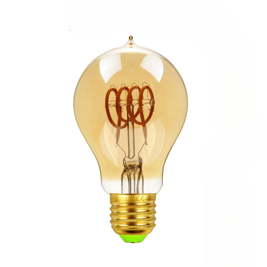 Decorative G125 Edison Bulb for Home Lighting with Dimmable LED Bulbs - A60 golden tip / 110V - 12V Hanging Light