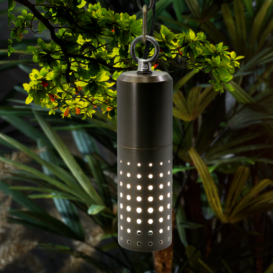 Die-Cast Brass Hollowed Out Hanging Light Modern with 1 Meter Chain - Hanging Light