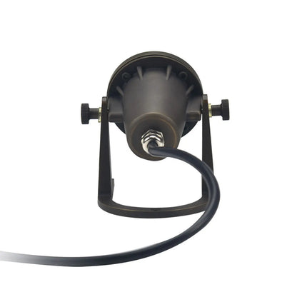 Die Cast Brass Underwater Light with MR16 and 72 Inch Wire - Underwater Light Fixture