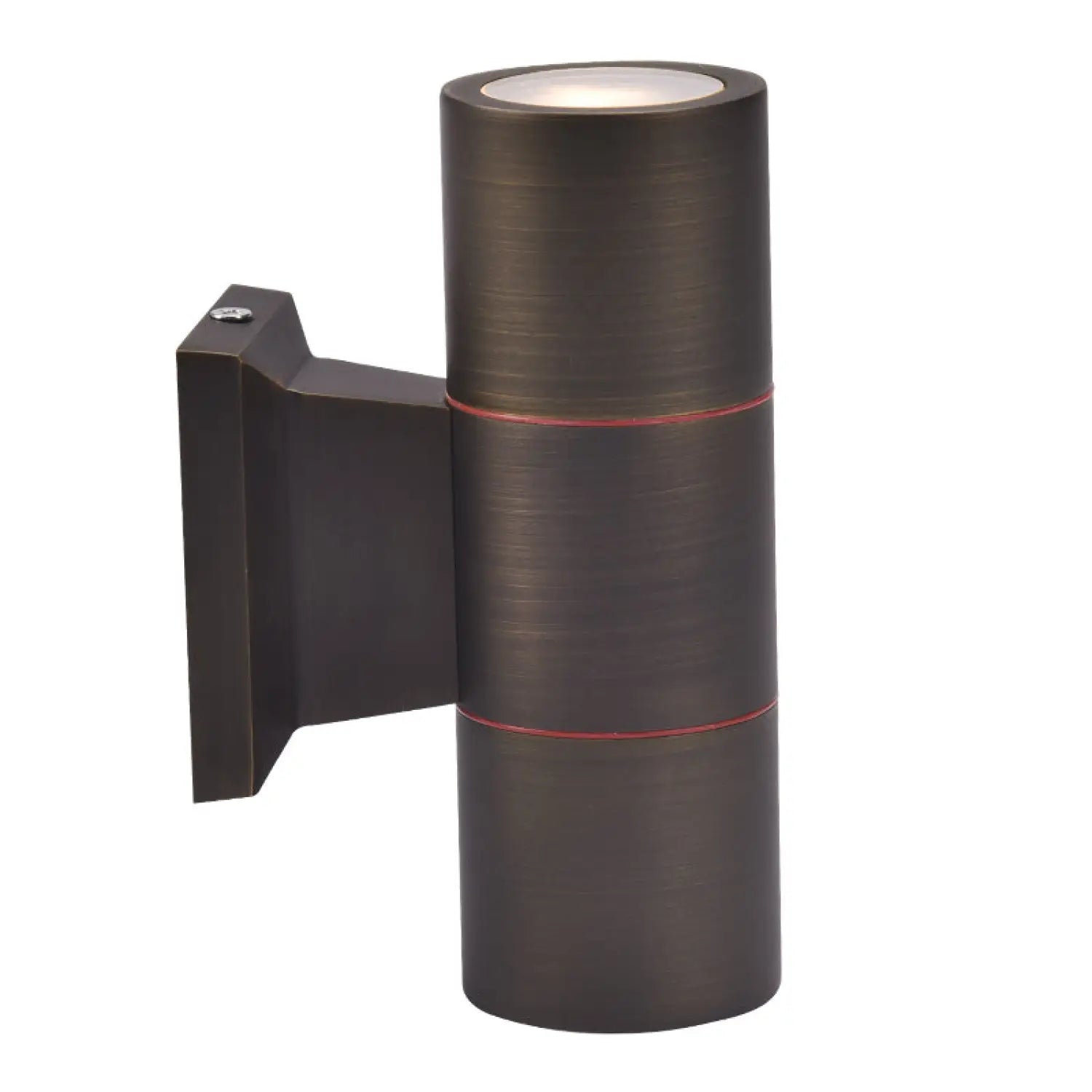 Die Cast Brass Up Down Cylinder Wall Sconce with IP65 Rating