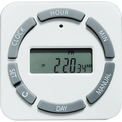 Digital Timer for Outdoor Lighting to Easily Control ON and OFF Times