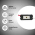 Dimmable 150W Halogen Lamp Transformer with Auto Restart | 3 Year Warranty - Halogen Transformer