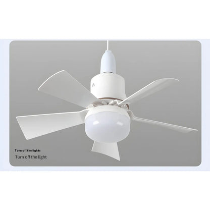 Dimmable Remote Control Ceiling Fan Light for Home & Dormitory - Ceiling Fan