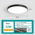 Dimmable Smart Ceiling Lamp with Remote - Bedroom & Living Room LED Light - Ceiling Light Fixtures
