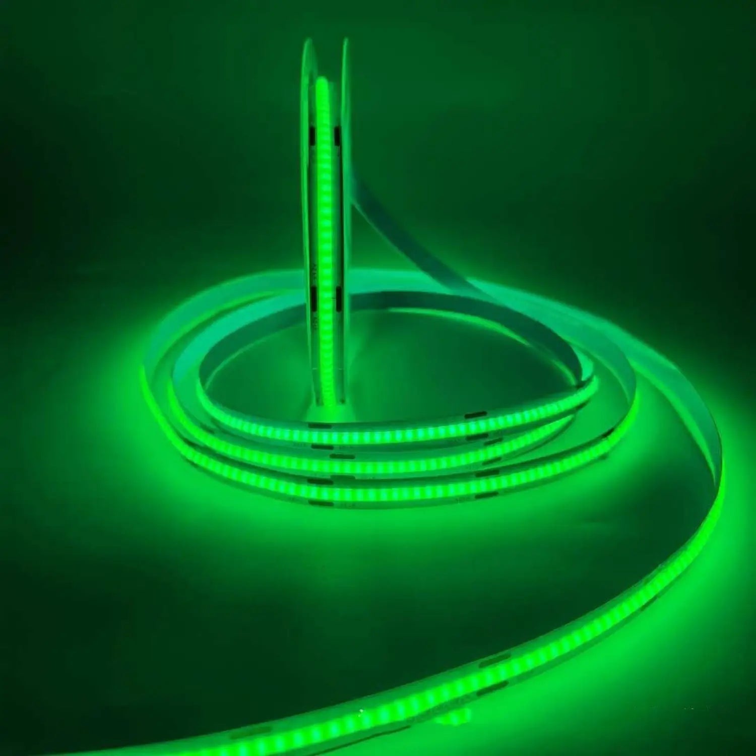 Dimmable Soft LED Strip Lights 12 Volt – No Dark Areas Smooth Glow - Green light K / DC 12V 8wide320D - Strip