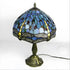 Dragonfly Tiffany Glass Tabletop Lamp - No Bulb - Table Lamp