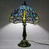 Dragonfly Tiffany Glass Tabletop Lamp - No Bulb - Table Lamp