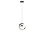 Drop Ceiling Lamp with Dimmable Feature for Living Room & Dining Room - Black / Cool White - Indoor Hanging Light