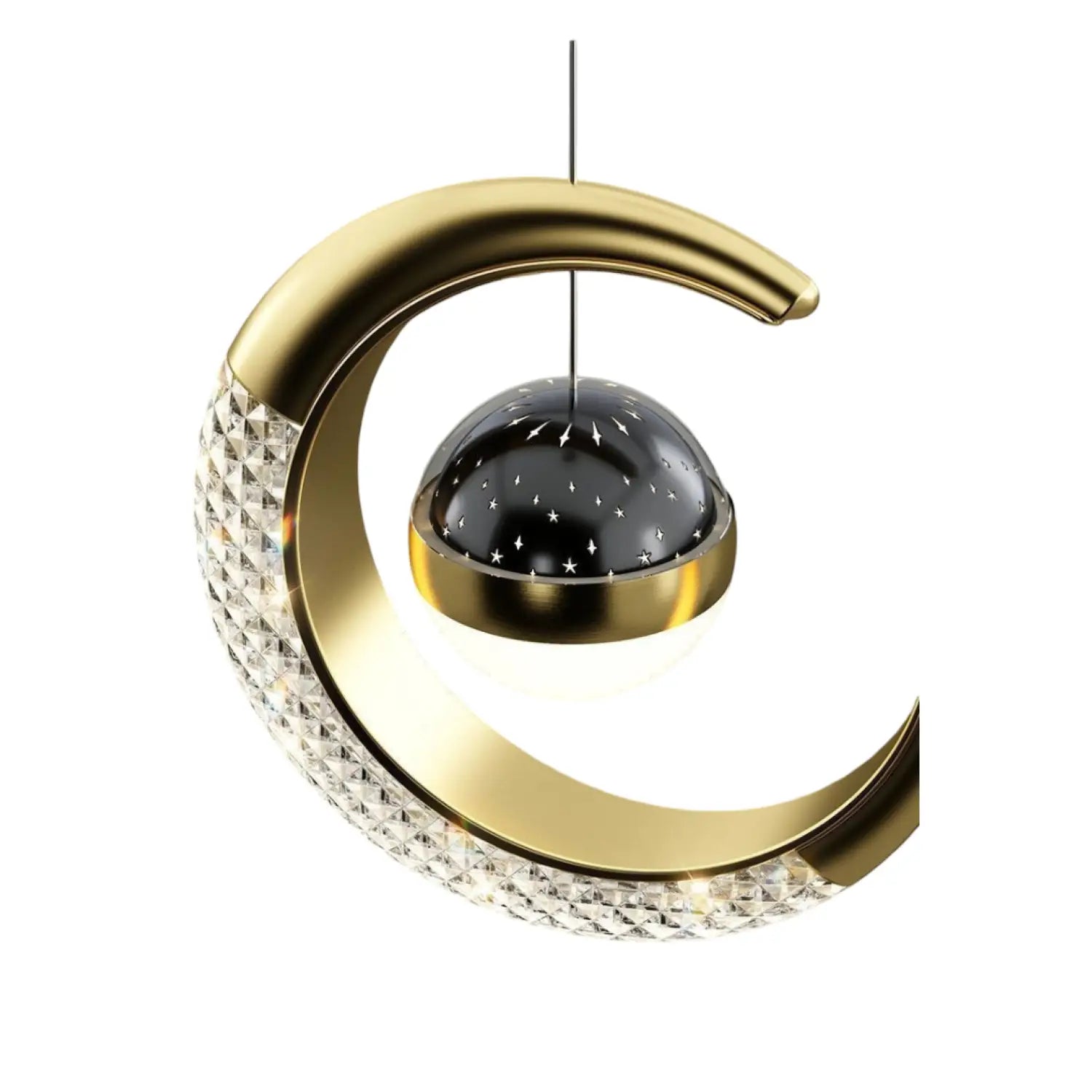 Drop Ceiling Lamp with Dimmable Feature for Living Room & Dining Room - Indoor Hanging Light