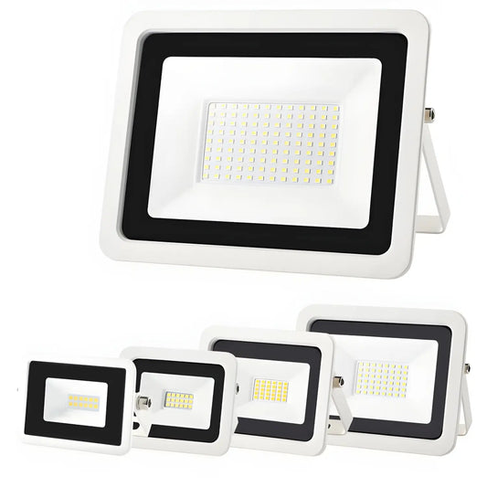 Durable Outdoor LED Flood Light – Warm & Cool White IP66 Rated - Cold white / 100W - Spot Light