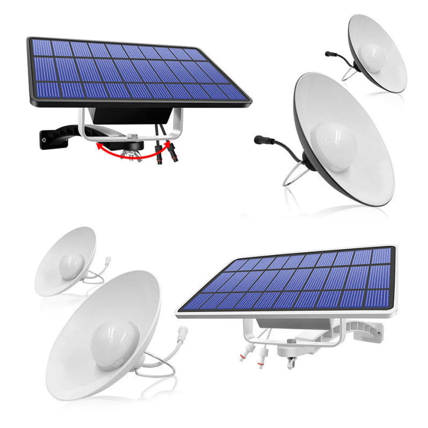 One Solar panel for one or two outdoor garden lights 12V Hanging Light