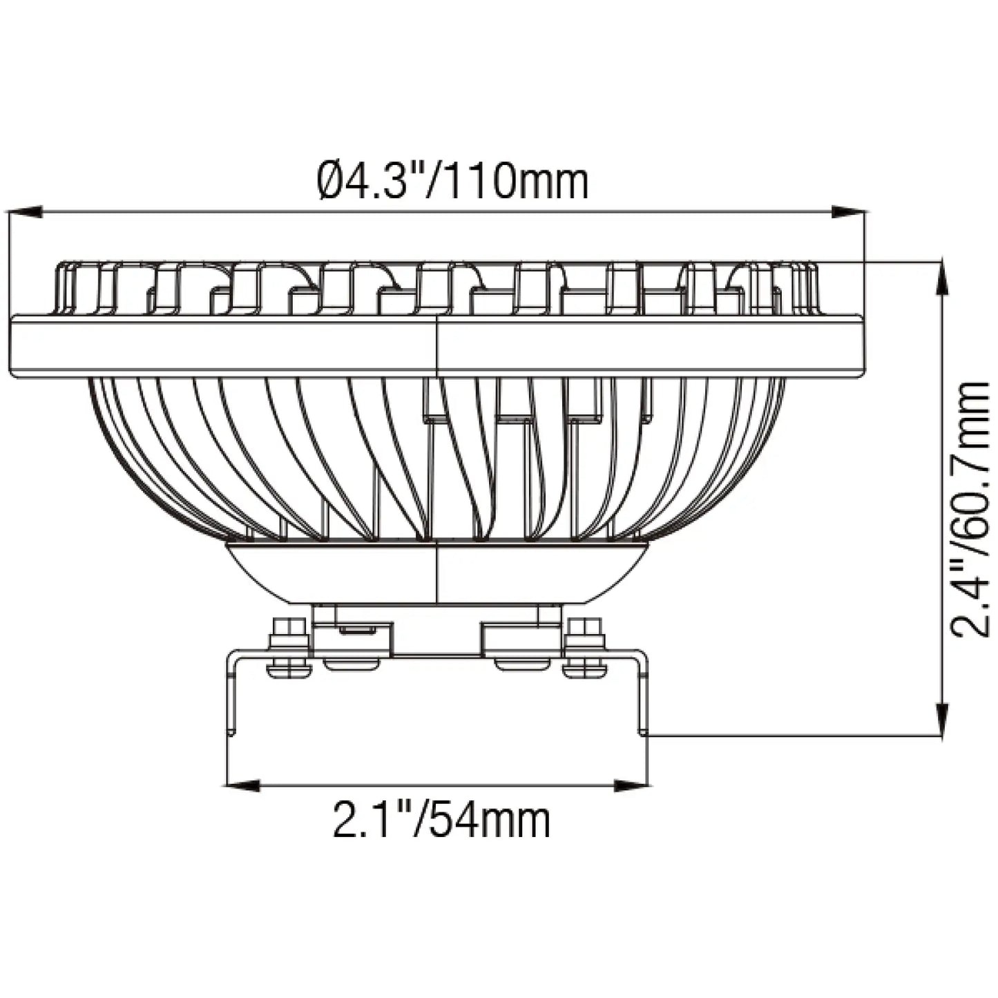 Par36 17W Low Voltage LED Replacing 100W Halogen for Decorative Outdoor Lighting - PAR36 Light Bulb