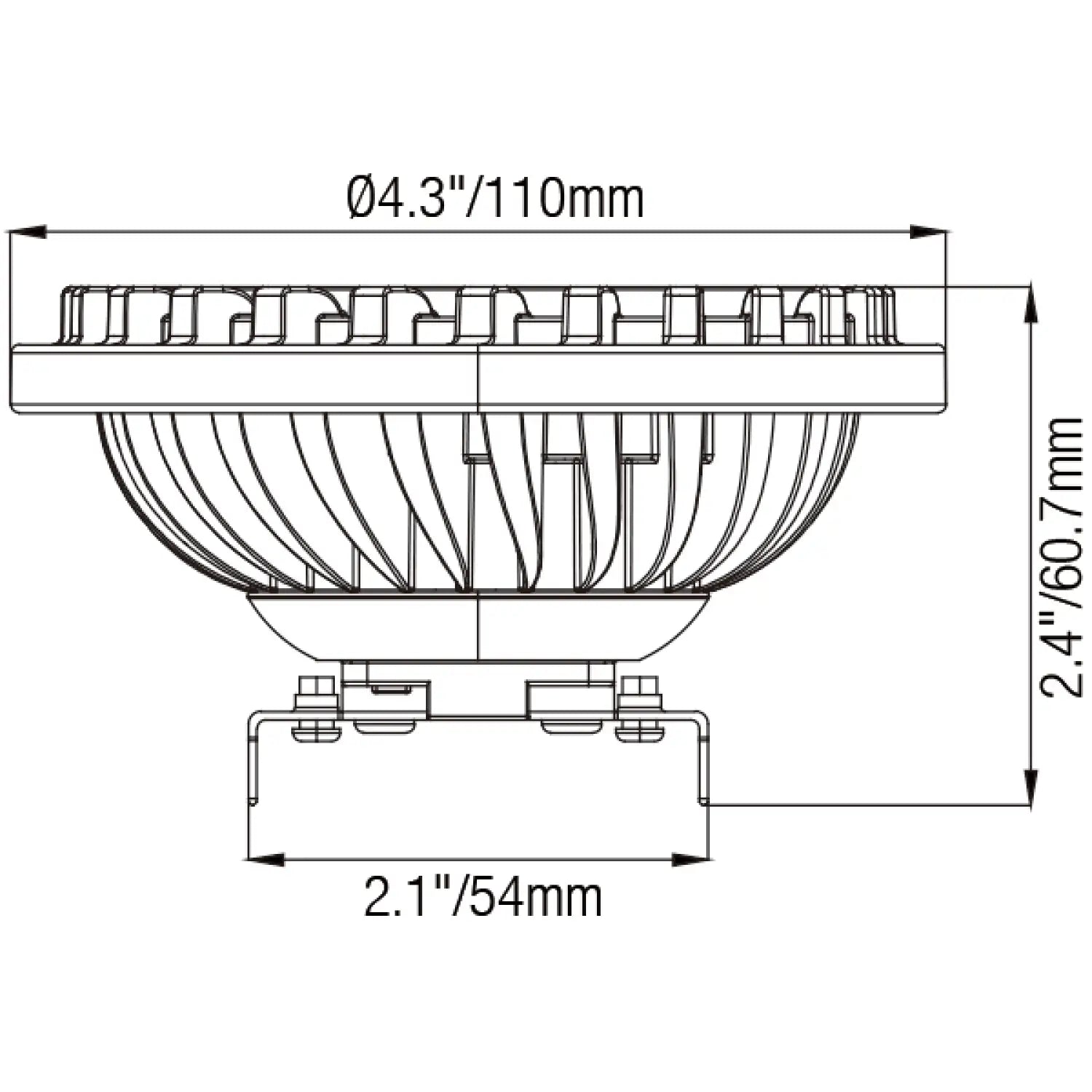 Par36 17W Low Voltage LED Replacing 100W Halogen for Decorative Outdoor Lighting - PAR36 Light Bulb