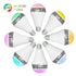 Bluetooth Speaker Smart LED Light Bulb - E27 Multi-Color - RGB - 12V Hanging Light