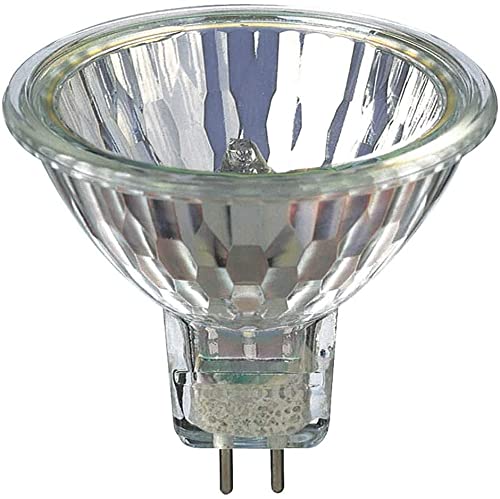 Ironsmith Lighting Products MR11 Halogen Reflector Light Bulbs - Clear Glass Lens, ‎Warm White Light with 36 Degree Beam Spread, 12 Volts 20 Watts Halogen Lamp, landscape Lighting - Pack of 10