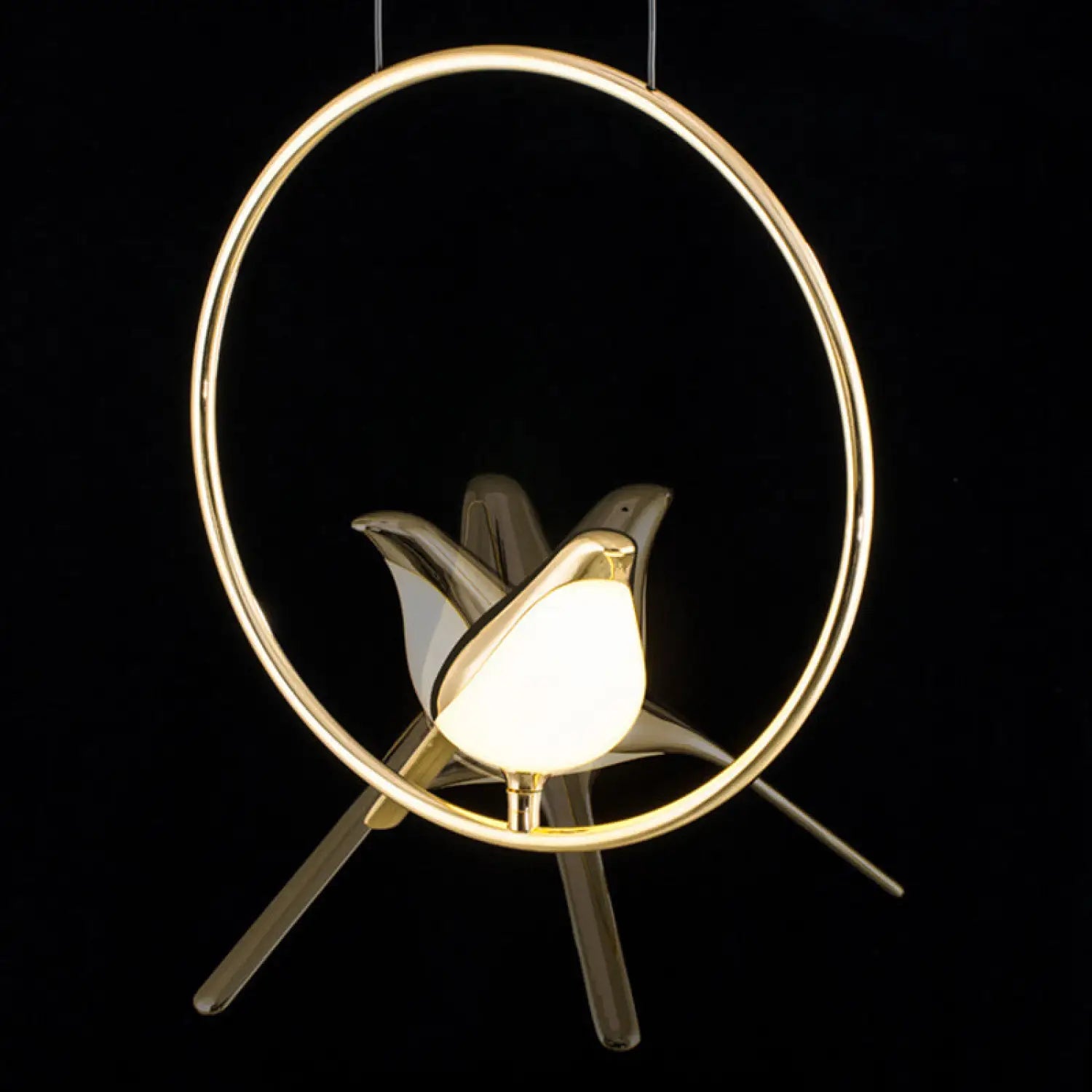 Elegant Bird Chandelier LED Pendant Light - 1head - Indoor Hanging Light