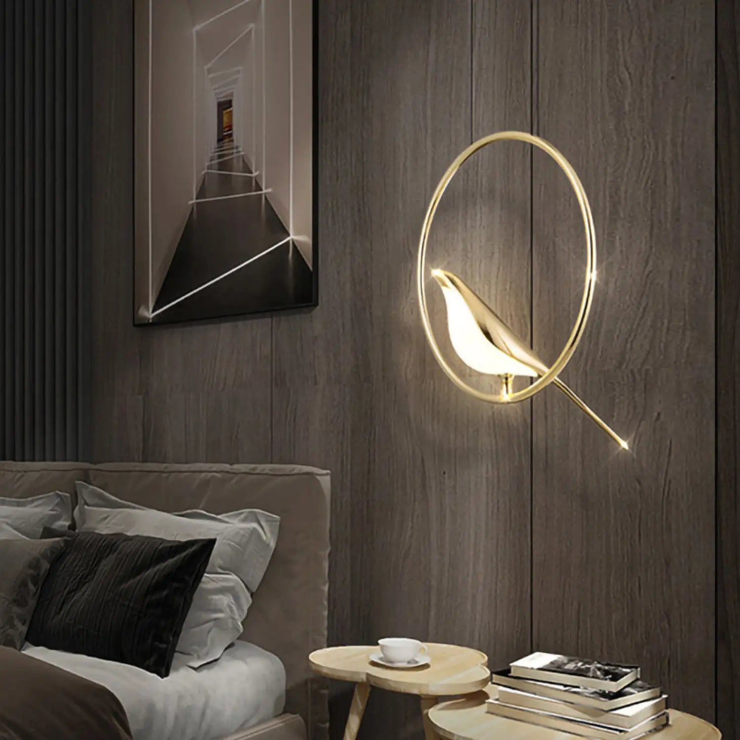 Elegant Bird Chandelier LED Pendant Light - 1head - Indoor Hanging Light