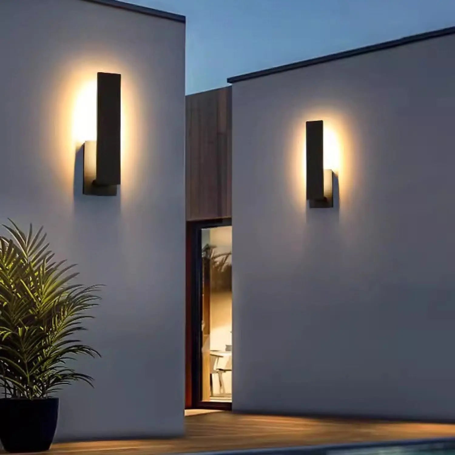 Elegant Outdoor Wall Light LED – Warm Stylish Durable Illumination - Wall Lights
