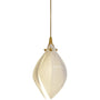 Nordic Minimalist Ceramic Magnolia Dining Room Bedroom Bedside Staircase Petal Chandelier - Tri color dimming / Ceramic