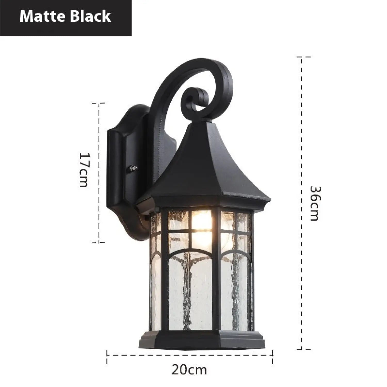 Elegant Sand Black Wall Lamp Decorative with LED and Bubble Glass Finish Sand Black 12V Hanging Light