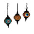 Elegant Single-Head Turkish Chandelier with Colorful Glass Shade - Indoor Hanging Light