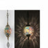 Elegant Single-Head Turkish Chandelier with Colorful Glass Shade - Style 11 / US plug - Indoor Hanging Light