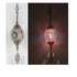 Elegant Single-Head Turkish Chandelier with Colorful Glass Shade - Style 7 / US plug - Indoor Hanging Light
