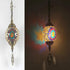Elegant Single-Head Turkish Chandelier with Colorful Glass Shade - Style 1 / US plug - Indoor Hanging Light