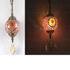 Elegant Single-Head Turkish Chandelier with Colorful Glass Shade - Style 15 / US plug - Indoor Hanging Light