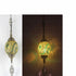 Elegant Single-Head Turkish Chandelier with Colorful Glass Shade - Style 4 / US plug - Indoor Hanging Light