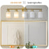 Elegant Vanity Lights for Bathroom in Gold with 5 Lights Fixture - Golden - 12V Hanging Light