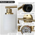 Elegant Vanity Lights for Bathroom in Gold with 5 Lights Fixture - Golden - 12V Hanging Light