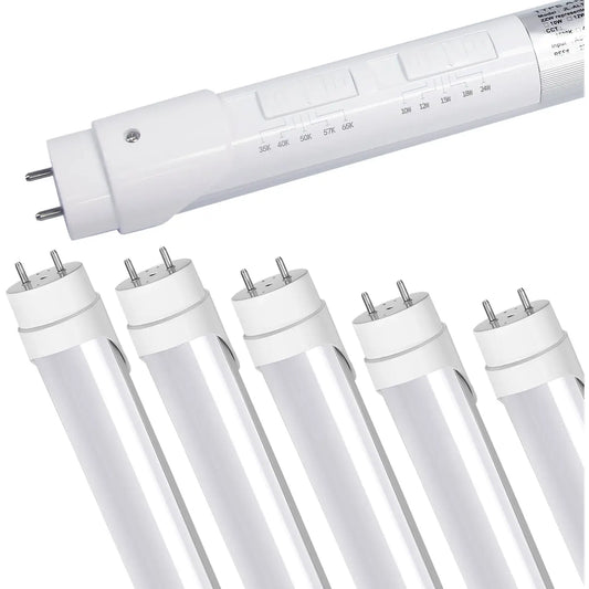 30 Pcs Led Shop Tube Light 4ft 10W 12W 15W 18W 22W With 5CCT And 5Power Tunable Aluminum G13 T8 LED Tube Light White